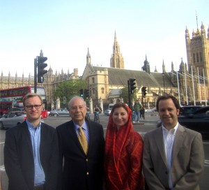 Prof Ahmed and team in London