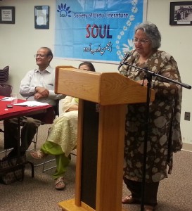 Pakistani author Shahida Kazmi Photo: V&N