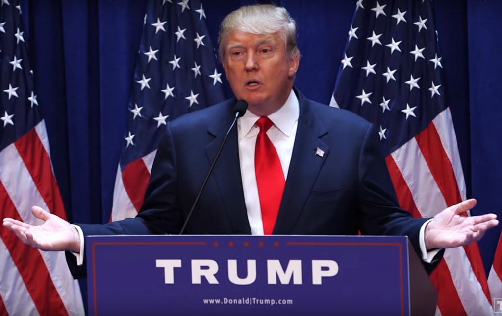 Photo: Screenshot/Donald J. Trump for President video