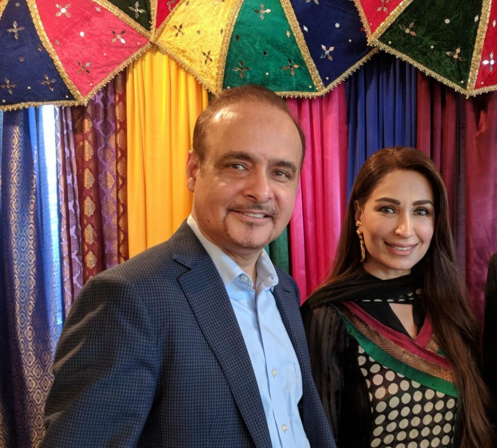 Reema Khan and Dr. Tariq Shahab Image: Views and News