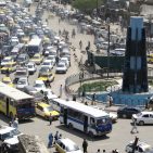 A view people and traffic in Kabul